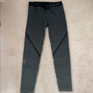 Adidas Grey Alpha Skin Leggings